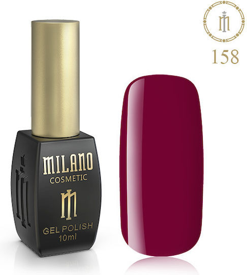 Milano Cosmetic Хибриден Лак за Нокти 158 10мл 1бр