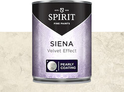 Декоративна боя Spirit Effect Siena 1л интериорна мазилка кадифен облачен ефект мек перлен блясък Декоративна боя Spirit Effect Siena 1л интериорна мазилка кадифен облачен ефект мек перлен блясък