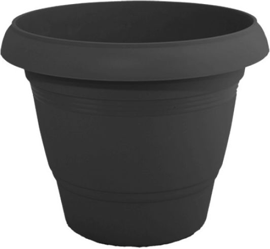 Homestyle Geramica Ghiveci Plastic Cărbune de lemn 28x28x23.5cm.