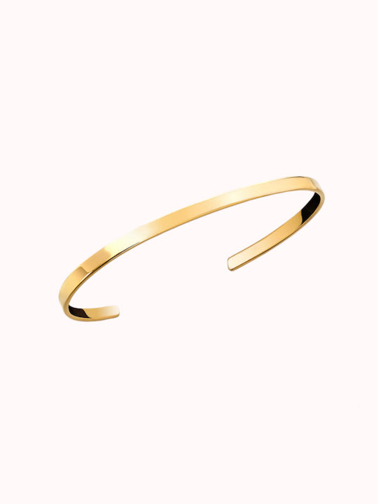 Naya Jewelry Herren Armband Handschellen aus Stahl
