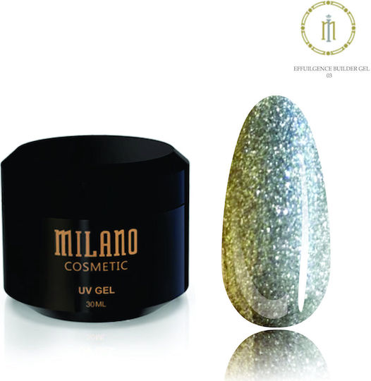 Milano Cosmetic Гел за строители Гел за изкуствени нокти 3 30мл