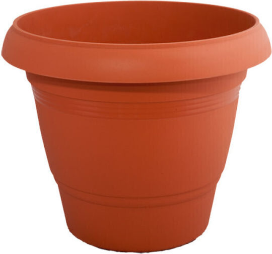 Homestyle Geramica Ghiveci Plastic Maro 32x32x27cm.