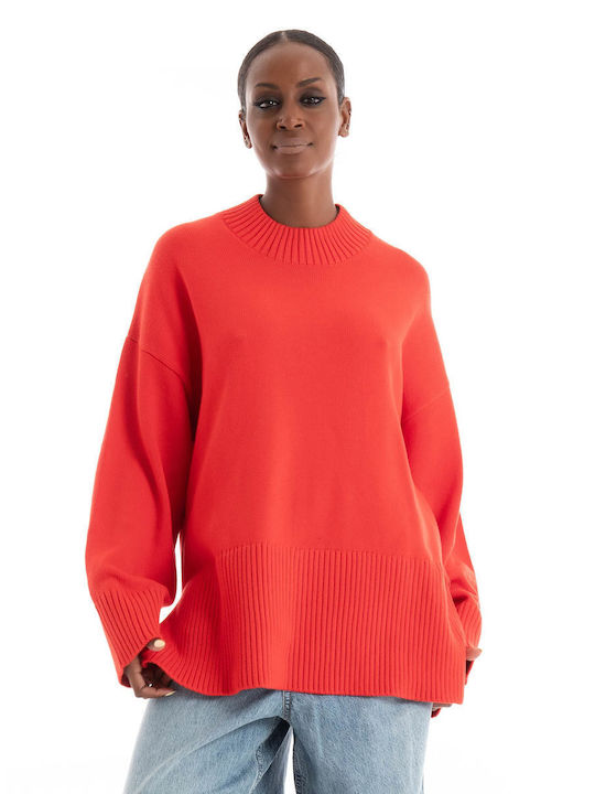 Jack & Jones Damen Pullover Red