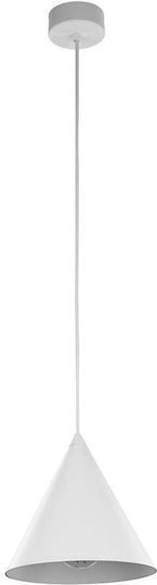 TK Lighting Hängelampe Weiß