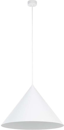 TK Lighting Висящо Осветително Тяло Бял