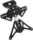 Barracuda Foldable Motorcycle License Plate Holder for for Yamaha YZF-R6 2003-2005