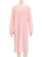 Lydia Creations Winter Damen Nachthemd Pink