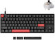 Keychron Lemokey X1-A3 QMK/VIA X1-A3 Gaming Mechanical Keyboard Tenkeyless with Keychron Brown Switches and Illuminated Keys English US