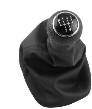 Topran Buton schimbător viteze cu mâner pentru Seat Leon / Toledo Volkswagen Magazin online de golf / Bora 1998-2006 Negru