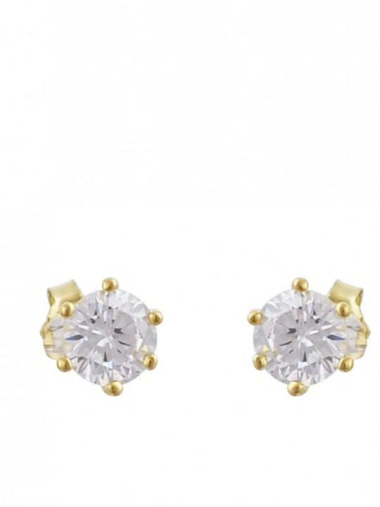 Kloxx Earrings made of Silver Gold Plated with Stones