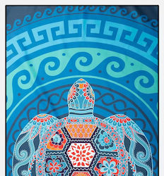 Cosselie Med Turtle Strandtuch Blau Cosselie Med Turtle Strandtuch Blau