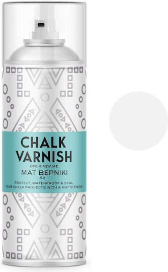 Cosmos Lac Chalk Varnish Spray 400ml N52 Mat Transparent