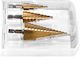Coofix Set of 3 Conical Drills HSS for Metal