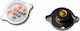 KSX Motorcycle Radiator Cap Silver KD20BAR