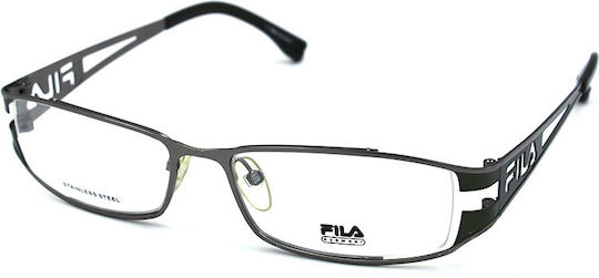 FILA Мъжки Метален Рамка за Очила Сребрист VF9500 OK54