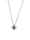 Kosmima1 Charm Solitärring aus Weißgold 14K mit Zirkon