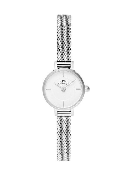 Daniel Wellington Petite Ρολόι Μπαταρίας με Μεταλλικό Μπρασελέ