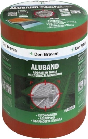 Bostik Den Braven Beige Bituminous Tape with Aluminum Coating 20092000