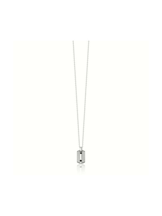 Luca Barra Necklace from Steel