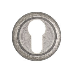 Roline K301 Rosette - Door Escutcheon Knob Silver