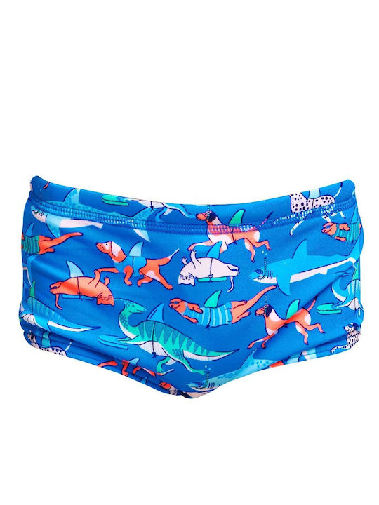 Funky Trunks Fin Swimming Costum de baie pentru copii Slipi Blue
