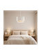 Pakketo Fersa Pendant Ceiling Light Cream with E27 Socket 30x20x20cm