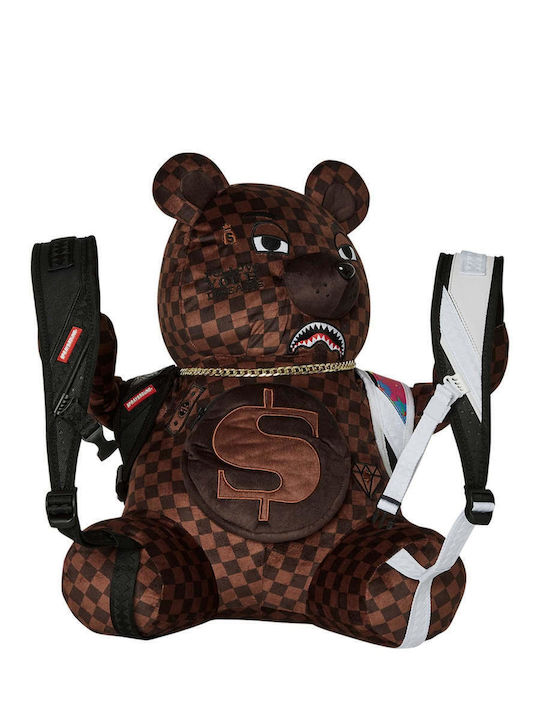Sprayground Bear Wearing Backpack Αδιάβροχο 34lt Καφέ