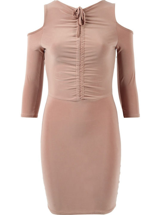 Mini Damenkleid Beiges