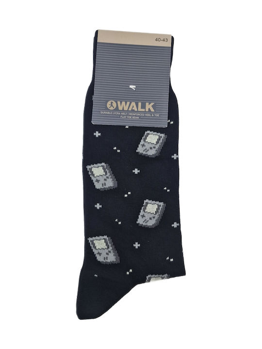 Walk Game Boy Ανδρικές Κάλτσες Μαύρο