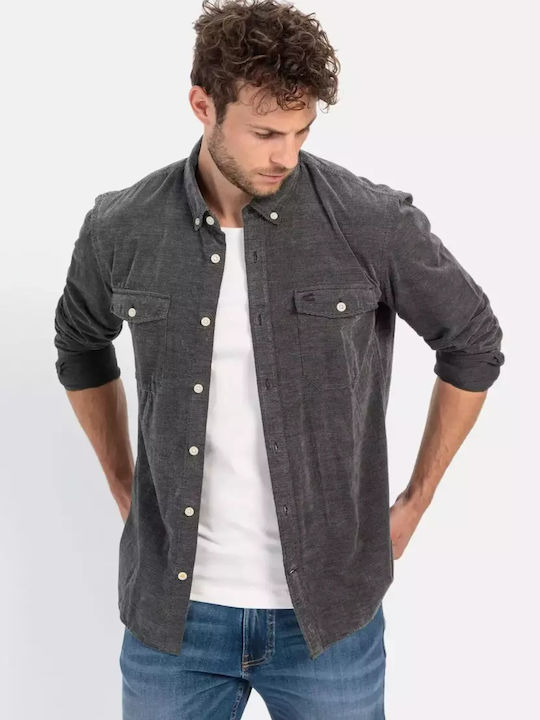 Camel Active Langärmlig Hemd Gray