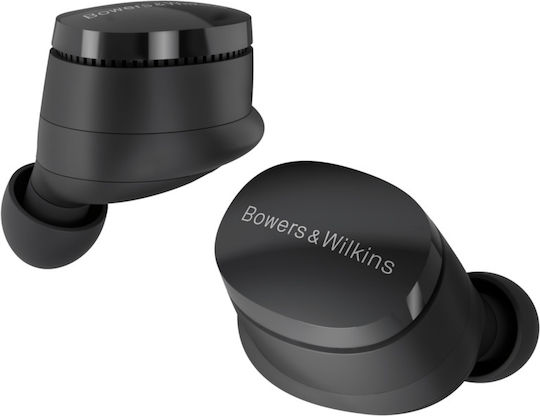 Bowers & Wilkins Pi6 In-Ear Bluetooth-Freisprecheinrichtung Kopfhörer mit Schweißresistenz und Ladeetui Storm Grey