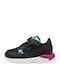 X-Ray Speed Lite Kids Sports Shoes Running with Hoop & Loop Closure Black