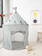 3 Sprouts Kids House Play Tent Castle for 3+ years Blue