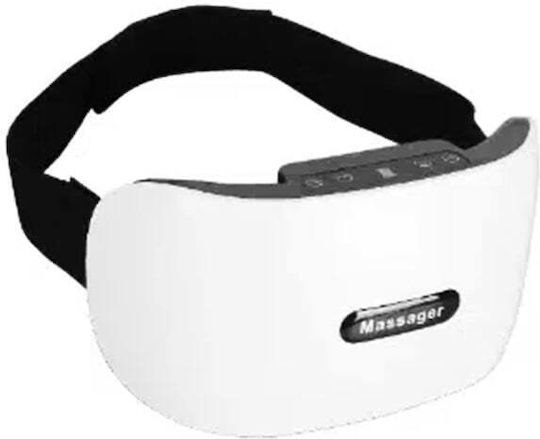 Rechargeable Heated Abdominal Belt 10 Massage Functions Adjustable Intensity Deep Skin Penetration White