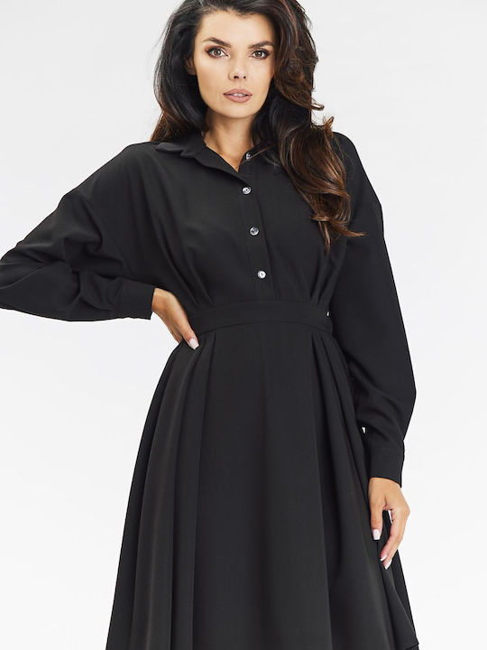 Awama Dress Black