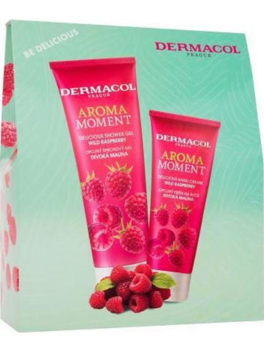 Dermacol Aroma Moment Wild Raspberry Σετ Περιποίησης για Καθαρισμό Σώματος
