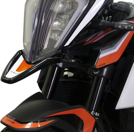 Moto Discovery Motorcycle Front Wheel Fender for KTM 390 Adventure Black 1pcs