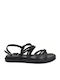 Sandale Casual Damă Din Piele Negru 211904 Negru