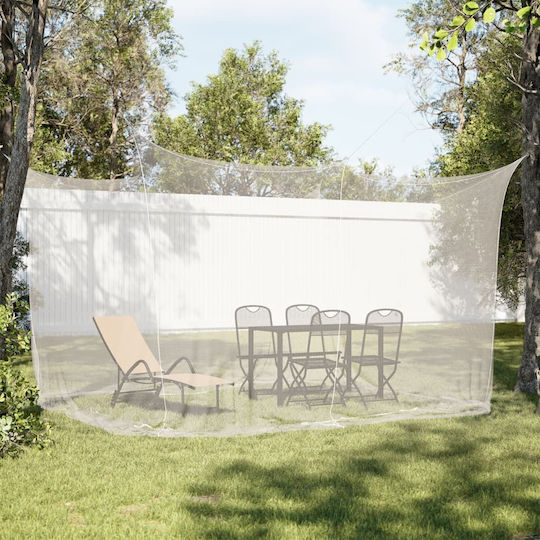 vidaXL Camping Mosquitos Nest White 300x300x250cm