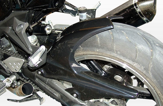 Moto Discovery Motorcycle Rear Wheel Fender for Kawasaki Z1000 Black 1pcs