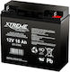 XTREME UPS Battery with Capacity 18Ah and Voltage 12V 82-226 1pcs