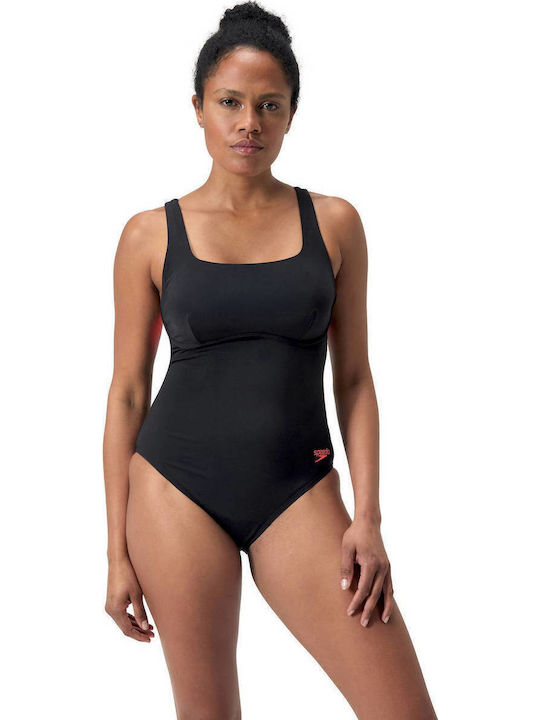 Speedo Activewear Swimsuit Black