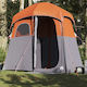 vidaXL Camping Tent Toilet Gray