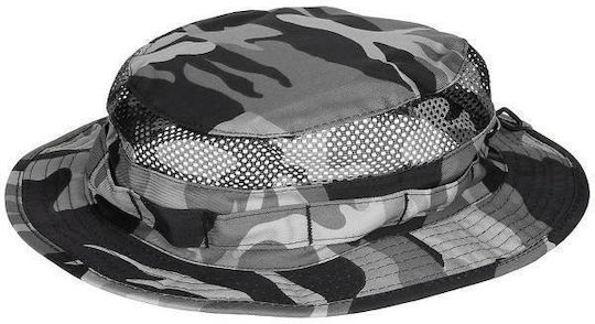 Mfh Bush Hat Mesh Boonie Grey Camo