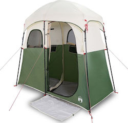 vidaXL Cort Camping Toaletă Verde 256x136x225cm