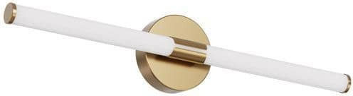 Eurolamp Classic Bathroom/Panel Wall Lamp with Integrated LED and Natural White Light Bronze 60x12cm