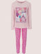Disney Kids' Pajamas Winter White and Purple Frozen