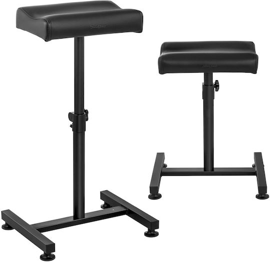 Cosmetic Footrest Pedicure Adjustable Height Up To 75 Cm 80 Kg Black