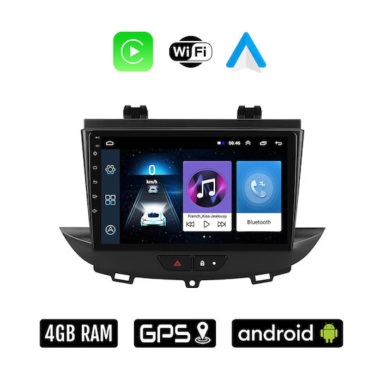 Автомобилна Аудио Система (Блутут/USB/WiFi/GPS/Apple-Carplay/Android-Auto) с Тъчскрийн 9"