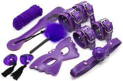 Naughty Toys BDSM Kit in Purple Color 8pcs